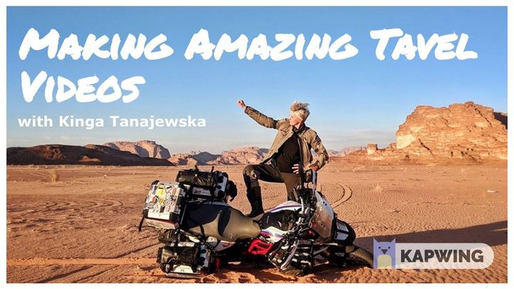 On The Road: How To Make Amazing Travel Videos From Your Bike
