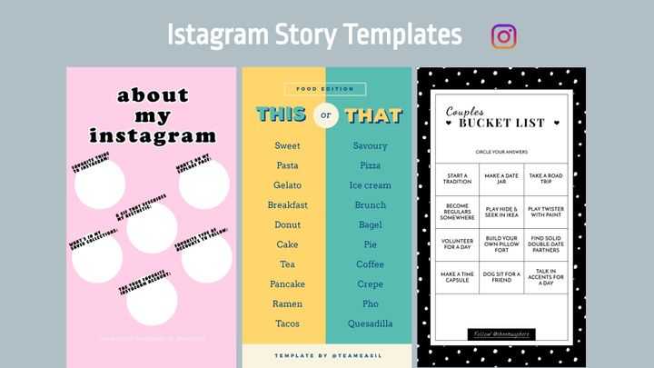 How to Make Custom Instagram Story Challenge Templates