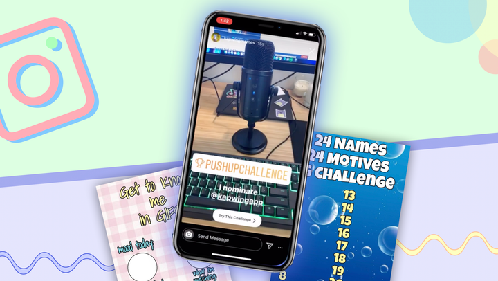 How to Use Instagram's New #Challenge Sticker on Your IG Story