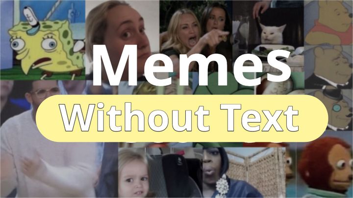 Customizable Meme Templates and Memes Without Text