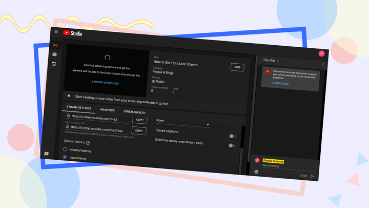 How to Set Up a YouTube Live Stream