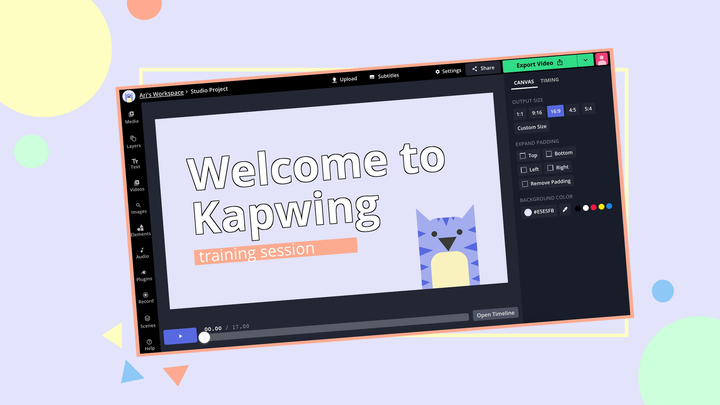 How to Make a Training Video