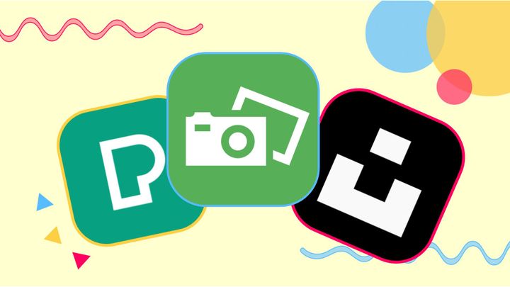 A graphic featuring the logos of Pexels, Pixabay, and Unsplash. 