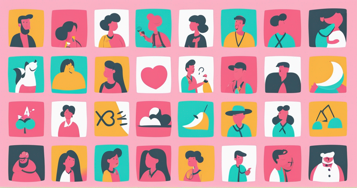 Instagram grid icons following the 2025 layout update. 