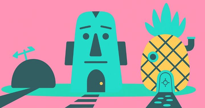 Example Bikini Bottom trend image as created with ChatGPT