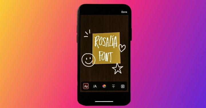 How to Get Rosalia Font on Instagram