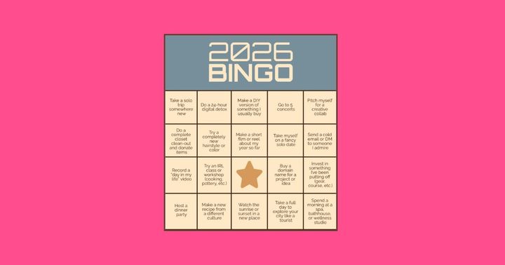 How to Create a 2026 Bingo Card and Vision Board