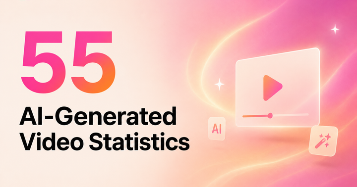 55 AI-Generated Video Statistics: Disclosure, Detection, and Trust
