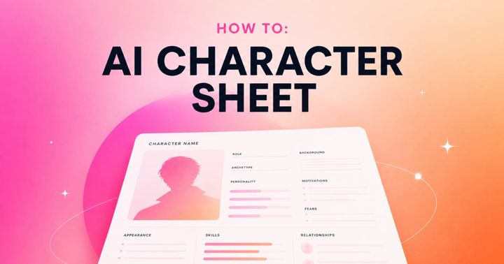 How to Create a Character Reference Sheet With AI