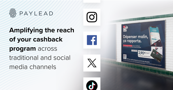 Using traditional media outlets and social media to inform new and existing clients about cashback rewards