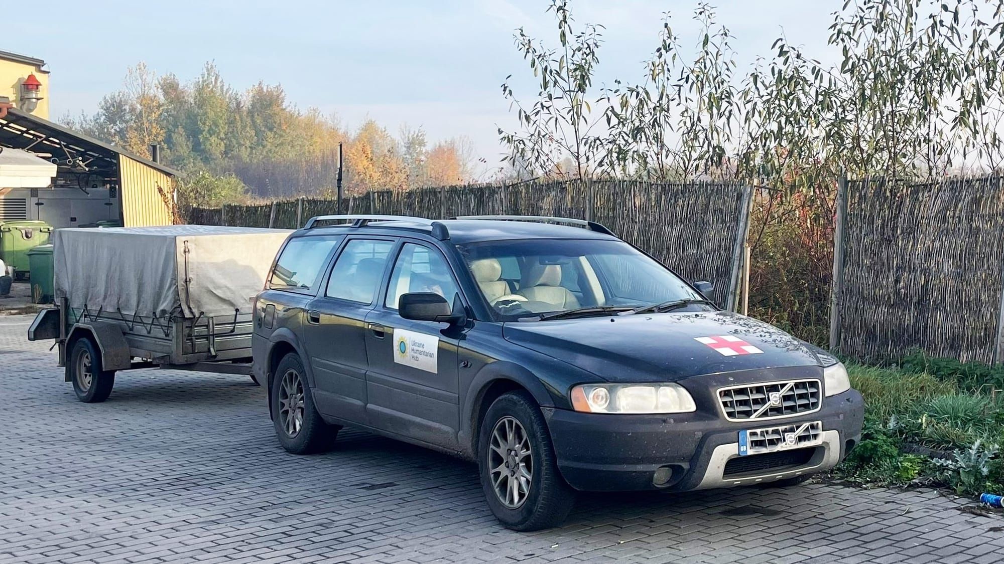 Volvo and trailer