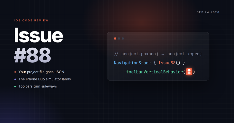 Issue #88: Your project file goes JSON, the Duo simulator lands, and toolbars turn sideways