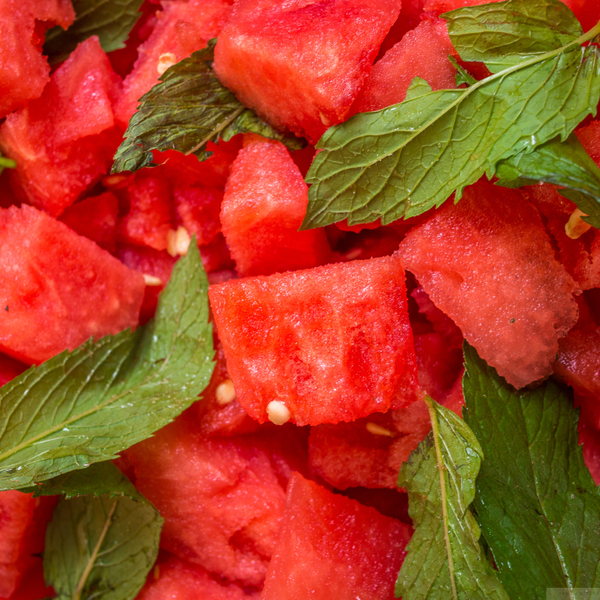 Minty Watermelon Salad