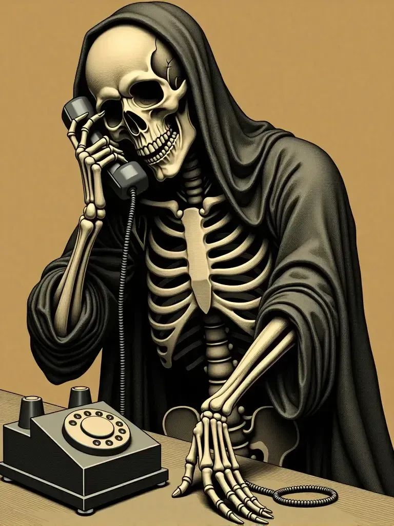 ‘Hi, it’s Mary…Oh…Oh yes, I am a real person.’