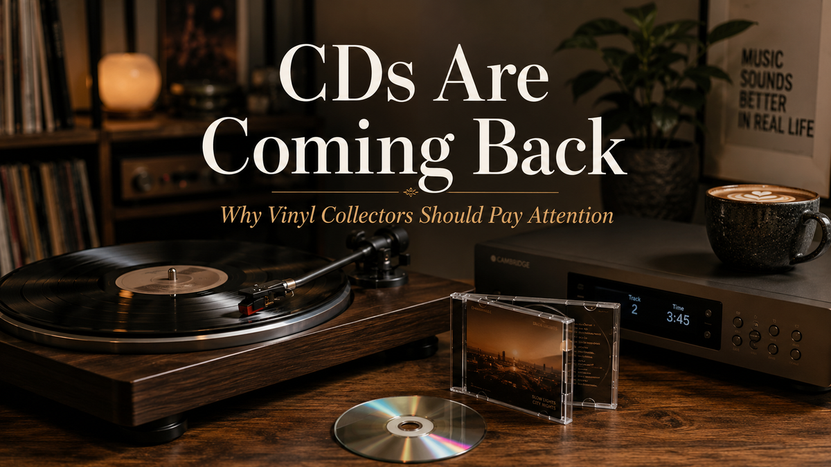 CDs Are Coming Back, and Vinyl Collectors Should Be Paying Attention
