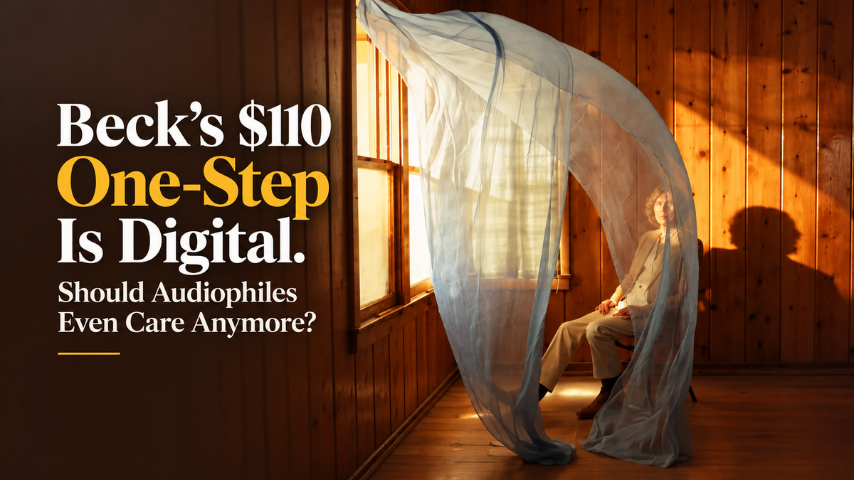Beck’s $110 One-Step Is Digital. Should Audiophiles Even Care Anymore?
