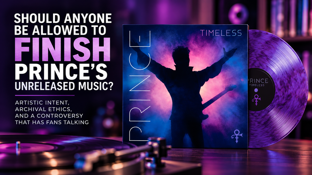 Should Anyone Be Allowed to Finish Prince’s Unreleased Music?