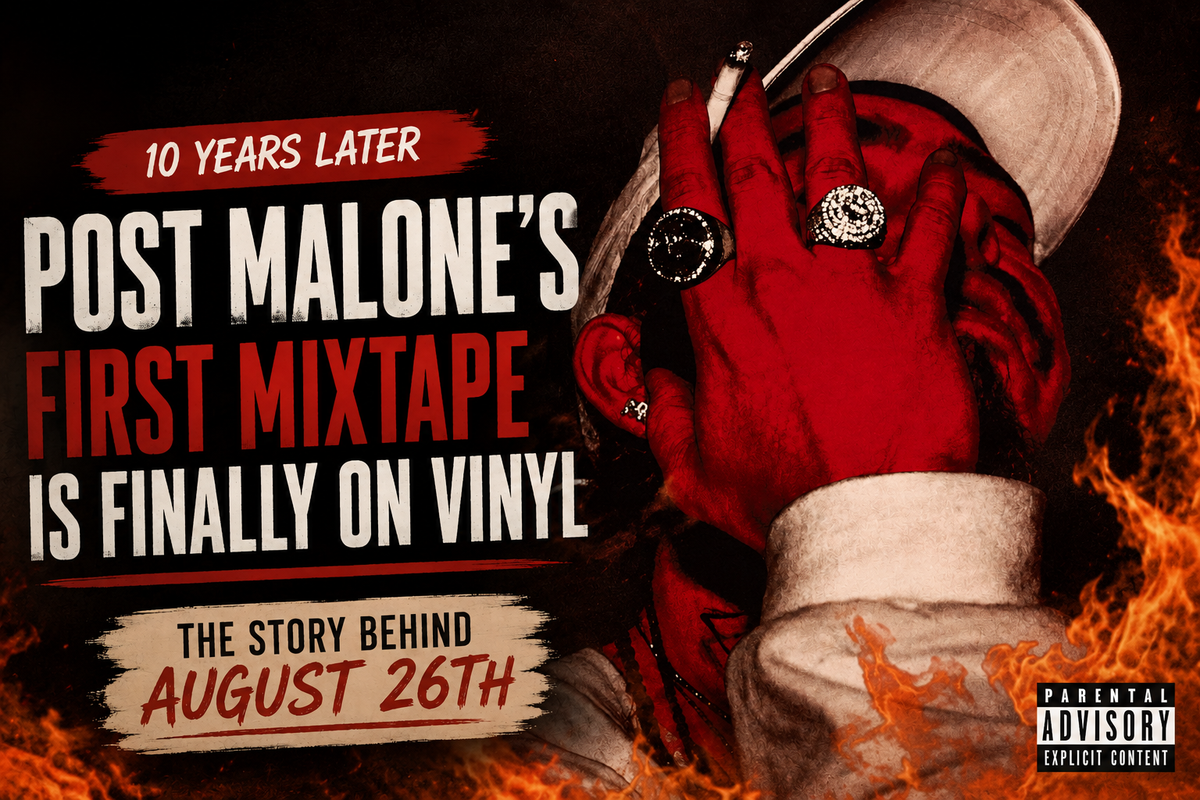Post Malone’s First Mixtape Lived Online for 10 Years. Now You Can Finally Own It on Vinyl