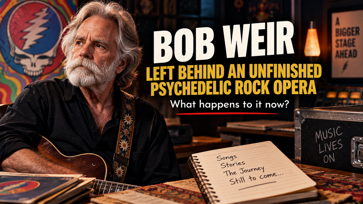 Bob Weir Left Behind an Unfinished Psychedelic Rock Opera. What Happens to It Now?
