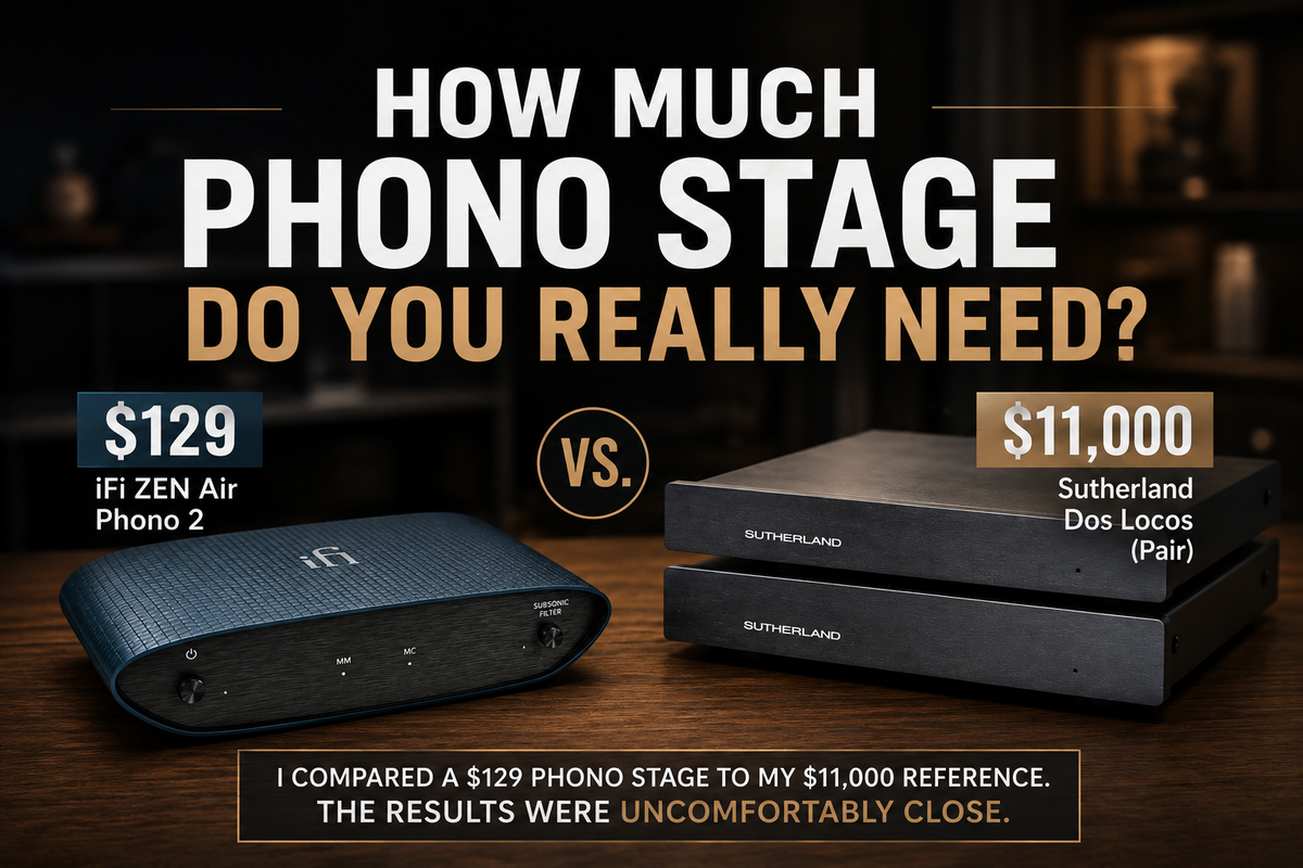 How Much Phono Stage Do You Really Need? I Compared $129 to $11,000