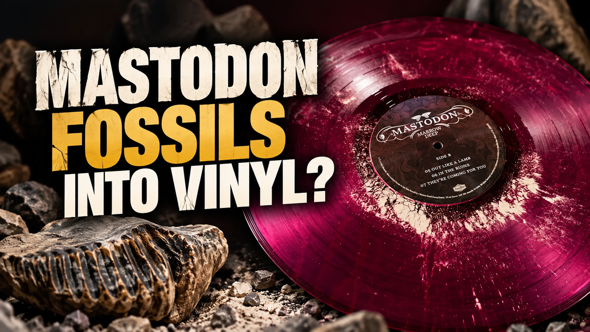 Mastodon Pressed Actual Ice Age Fossils Into Vinyl. But Can You Play It?