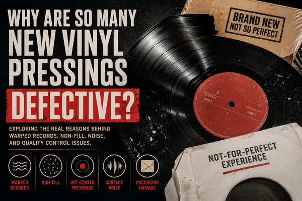 Why Are So Many New Vinyl Pressings Defective?