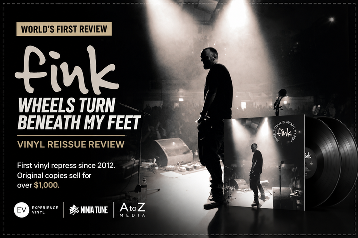 WORLD’S FIRST REVIEW: Fink – 'Wheels Turn Beneath My Feet' Vinyl Reissue