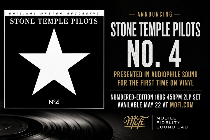 Stone Temple Pilots’ No. 4 Gets the Audiophile Treatment from Mobile Fidelity
