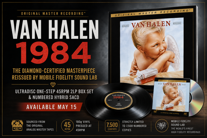 Van Halen’s 1984 Gets the UltraDisc One-Step Treatment from Mobile Fidelity