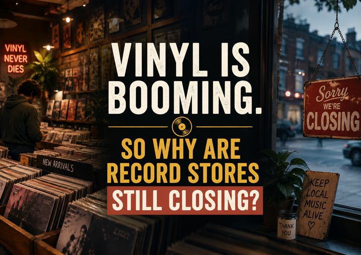 Vinyl Is Booming. So Why Are Record Stores Still Closing?