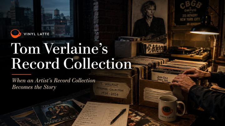 When an Artist’s Record Collection Becomes the Story