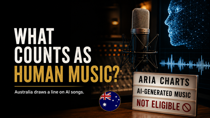 AI Music Can’t Chart in Australia Anymore. But What Actually Counts as Human Music?