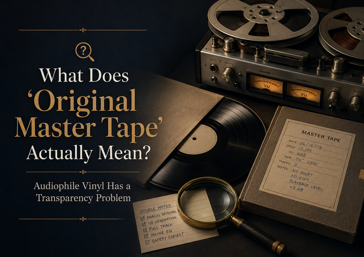 What Does “Original Master Tape” Actually Mean? Audiophile Vinyl Has a Transparency Problem