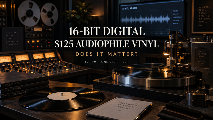 Michael Jackson’s Bad Has a 16 Bit Digital Master. Can a $125 Audiophile Record Actually Improve It?