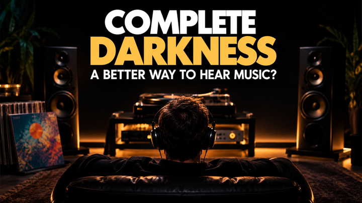 They Played an Album in Complete Darkness. Does Removing Your Eyes Change What You Hear?