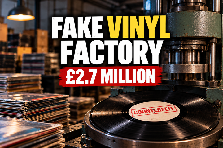 The Fake Vinyl Factory That Made £2.7 Million Selling Counterfeit Records