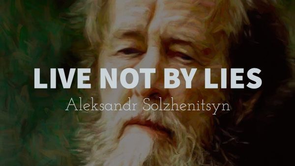 Live Not By Lies