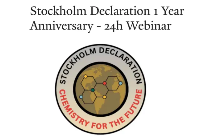 24-Hour Global Webinar to Mark 1-Year Anniversary of Stockholm Declaration