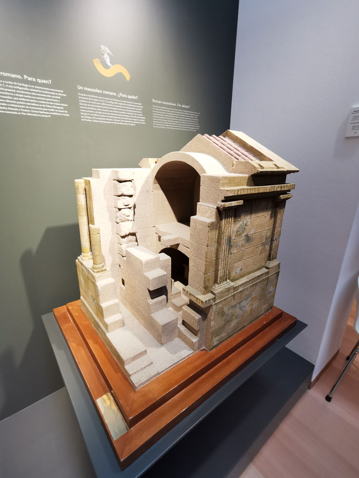 สุสานของเซนต์เจมส์ก่อนที่จะถูกสร้างเป็นโบสถ์