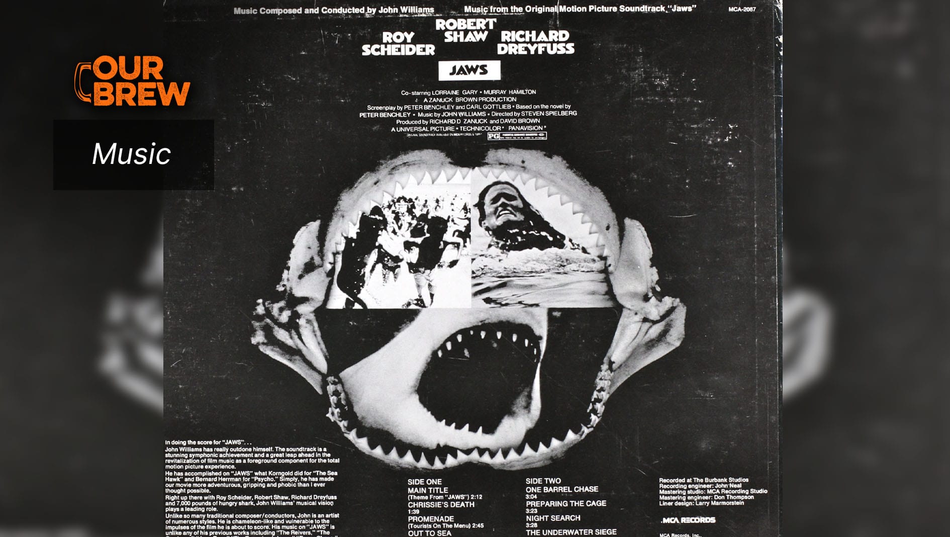 ‘Jaws’ and the Two Musical Notes That Changed Hollywood Forever