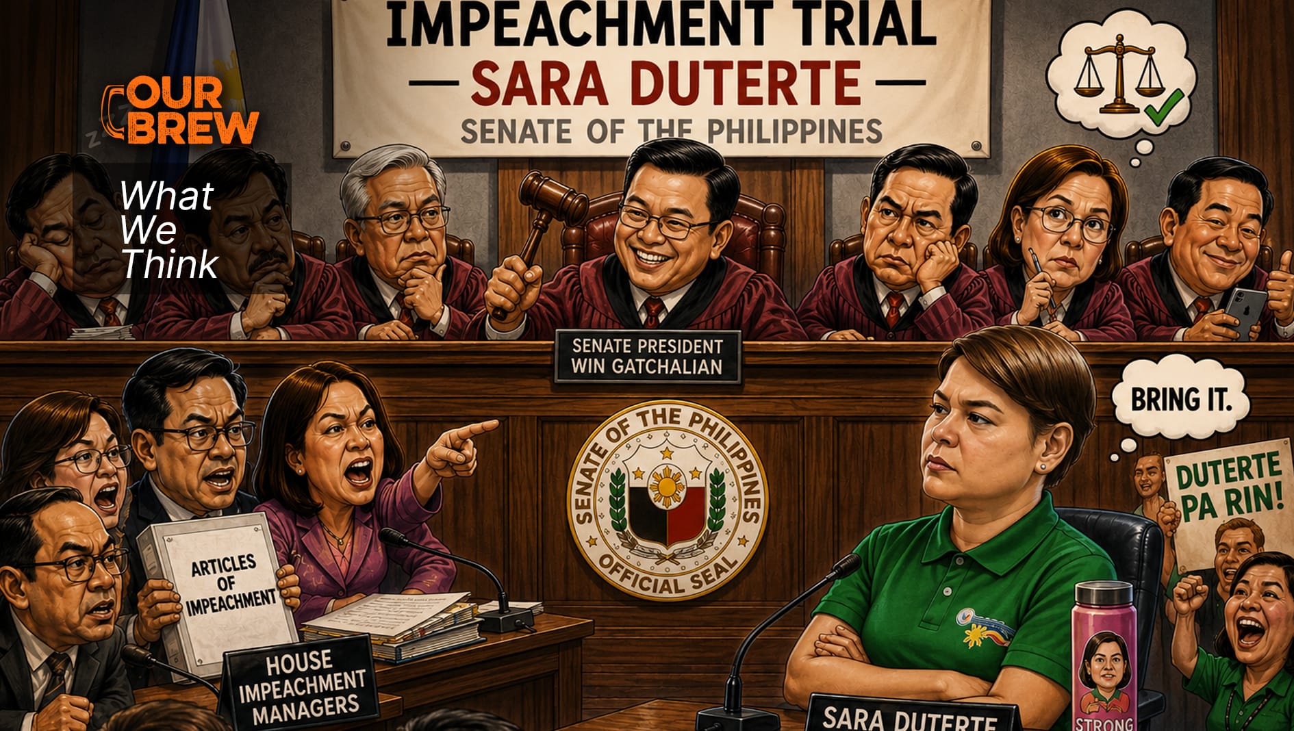Latin Phrases at the Impeachment Trial: Sounds Greek to Me