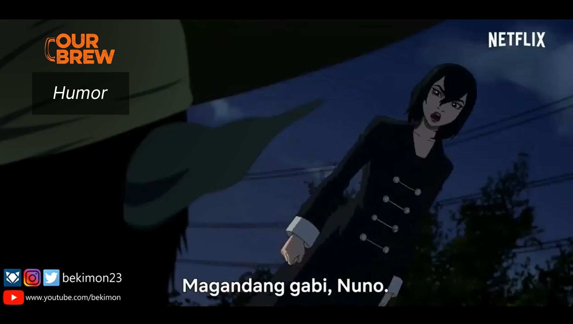 "Gorabels lang, dyuts na Tresemey!"