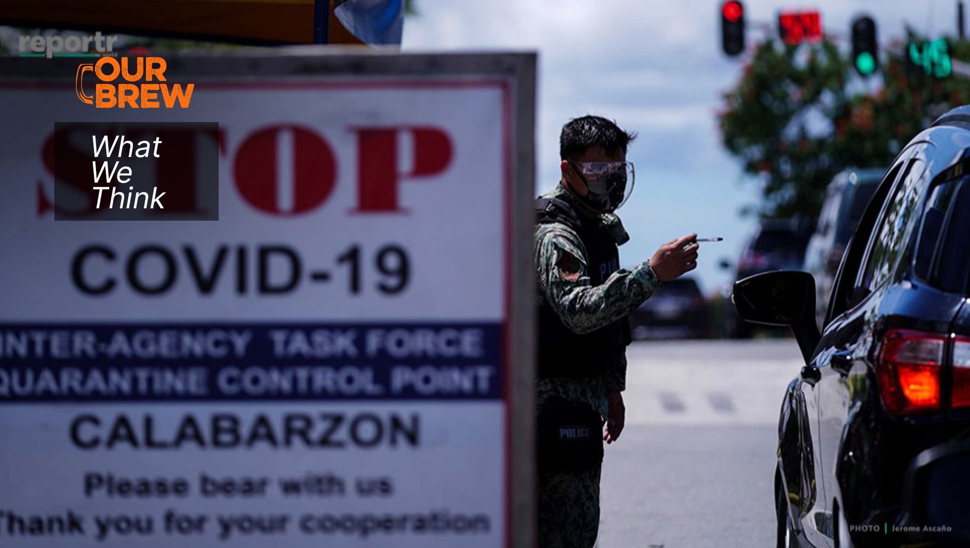 From Tiny Bubbles to Big Lockdown