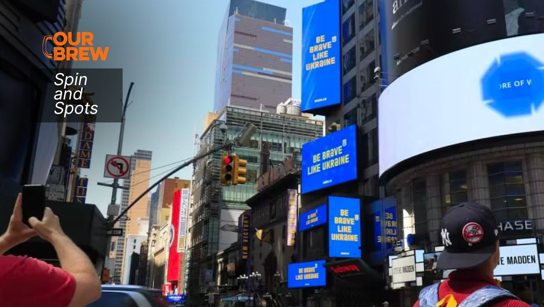 With ‘Bravery’ as its New Brand, Ukraine is Turning Advertising Into a Weapon of War