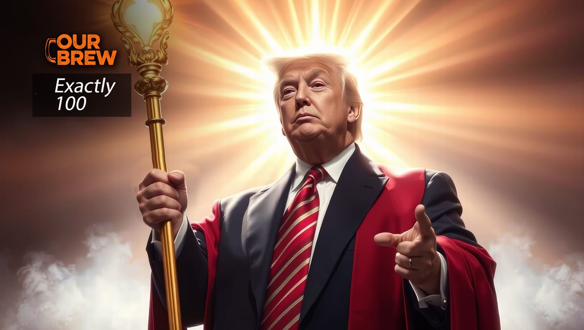 Today's Exactly100: Ran for President, Became God