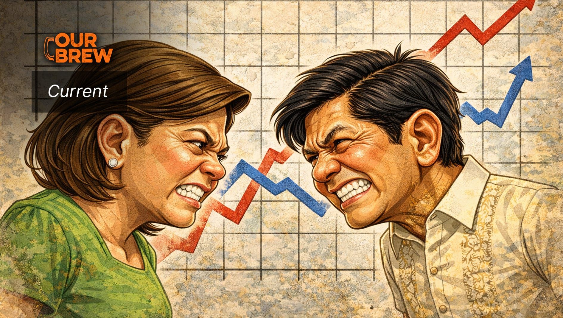 Year on Year, Satisfaction and Trust Gap Between Marcos Jr. And Sara Duterte Narrows - Pulse Asia