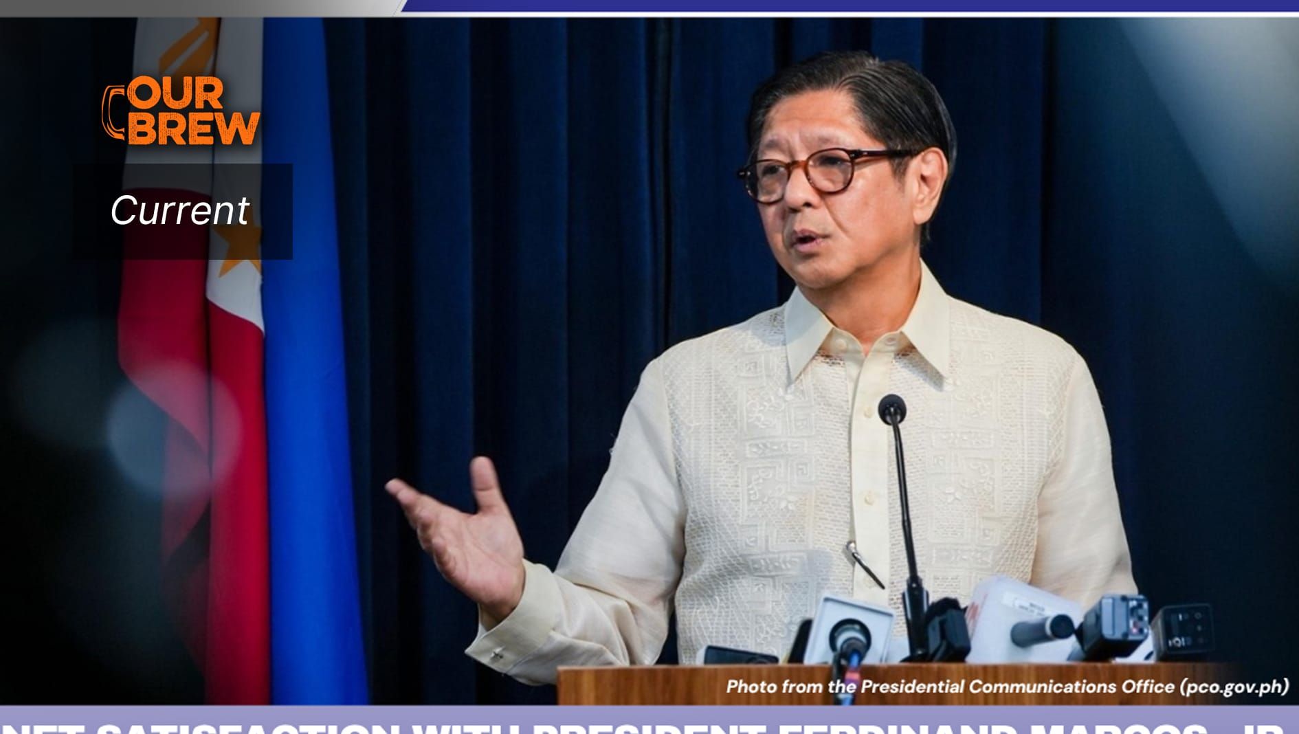 Net satisfaction with President Ferdinand Marcos, Jr. falls from -3 in November 2025 to -15 in March 2026 - SWS