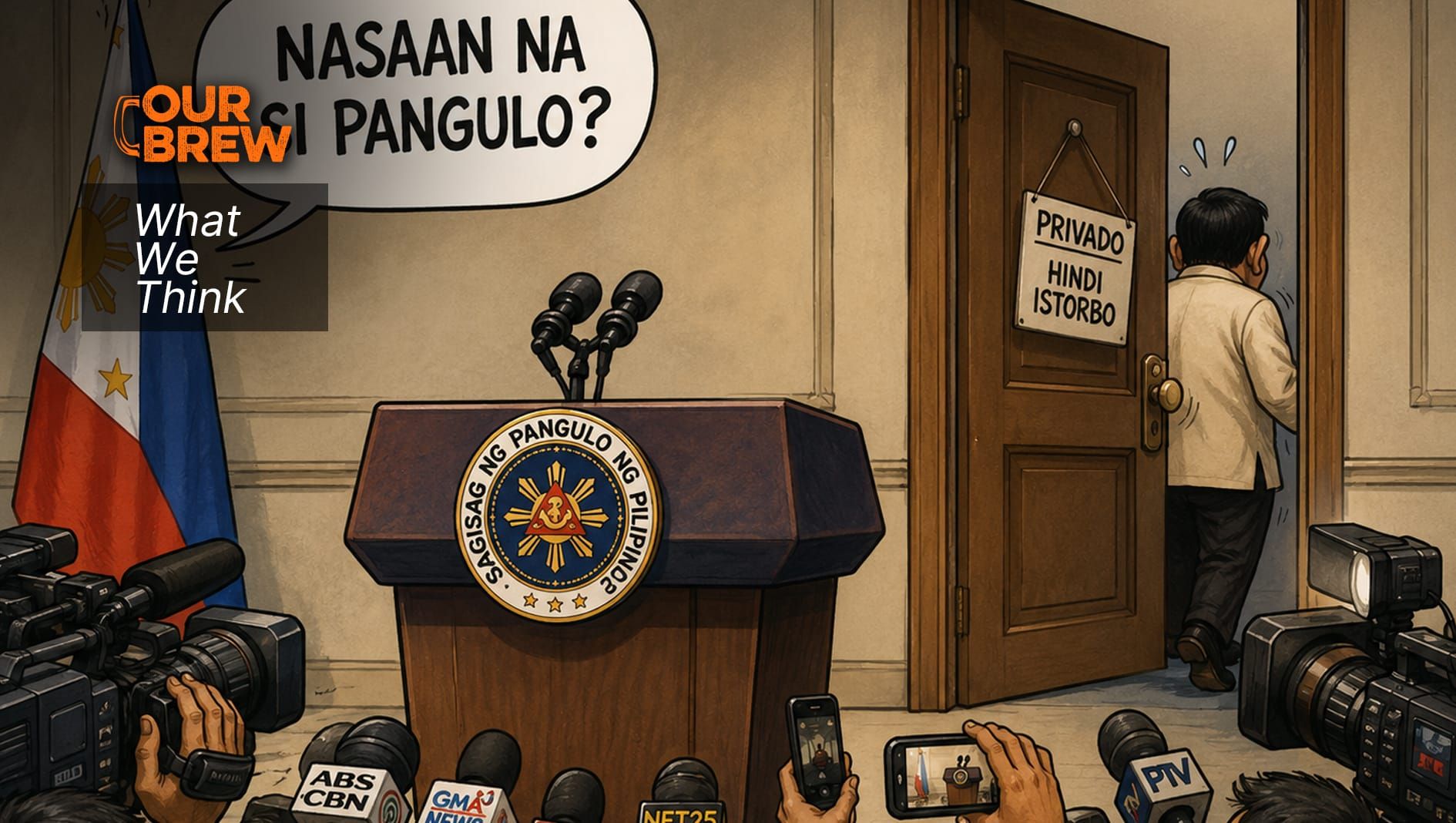 ‘Nasaan nga ba?’ The President is Absent  from the National Conversation
