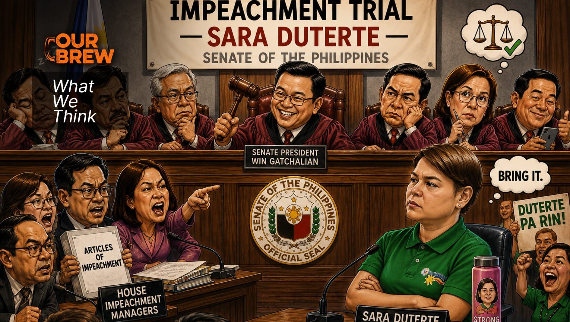 Latin Phrases at the Impeachment Trial: Sounds Greek to Me