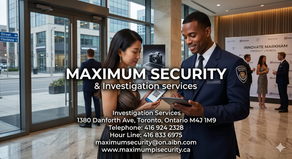 Licensed Security Guards for Corporate Product Launches in Markham